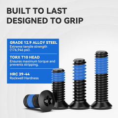 Red Dot Mounting Screws Kit – 112 Pcs for Gunsmithing & Optics