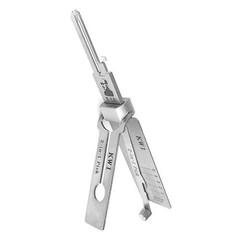 2 In 1 KW1 Key Repair Tools Lock Precision Pick for Home Door Car Unlocking