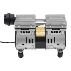 370W 110V Oilless Vacuum Pump Industrial Oil-Free Piston Vacuum Pump with Filter