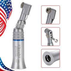 Dental Slow Low Speed Latch Contra Angle with 4Hole Air Motor Handpiece