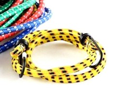 10 pc Bungee Cord Tie Down Set 12″ 18″ 24″ 30″ 36″ H-D Color Straps 2 Hook End