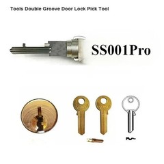 for Lishi Yale Picks Picking Ss001 2 In1 Locksmith Tools Master Key Decoder Mich