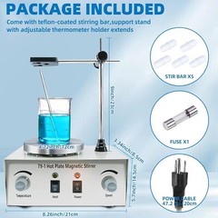 Magnetic Stirrer Hot Plate Mixer 79-1 Lab Stirrers Hotplate Max 2400 RPM 1000ML