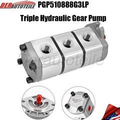 For AGT Triple Hydraulic Pump Pgp510888g3lp Mini Skid Steer Hydraulic Gear Pump