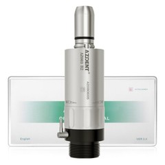 Dental Slow Speed Contra Angle Handpiece Fit 1.6/2.35mm Friction Grip Air Motor