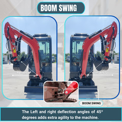 TYPHON Terror XVIII Prestige Mini Excavator 2 Ton AC Cabin DIgger Kubota D902