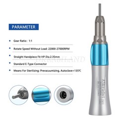 USA Low Price Dental Slow Speed Handpiece Straight Nose Cone E-type to Motor