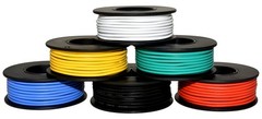20 AWG Solid Core Wire Kit – 20 Gauge PVC Coated Copper Wires PreTinned 23ft …