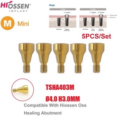Hiossen Dental Locator/Healing/Straight Abutment/17° Angled Transfer Impression