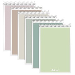 Steno Spiral Notebooks Top Bound Steno Pads 6×9 Inches Gregg Ruled for Lis