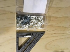 104 Pcs Wall Sheetrock Anchors And Screws Drywall Drilling Hanging And Mounting
