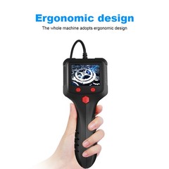 1080P HD LED Handheld Industrial Endoscope 8mm Borescope Inspection Snake Camera