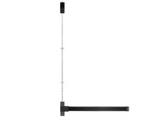 Vertical Rod 27.5 Inch Door Panic Bar Exit Device Commercial Door Push Bar Lock