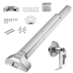 VEVOR Push Bar Door Locks Stainless Steel Panic Bars for Exit Doors with Lever