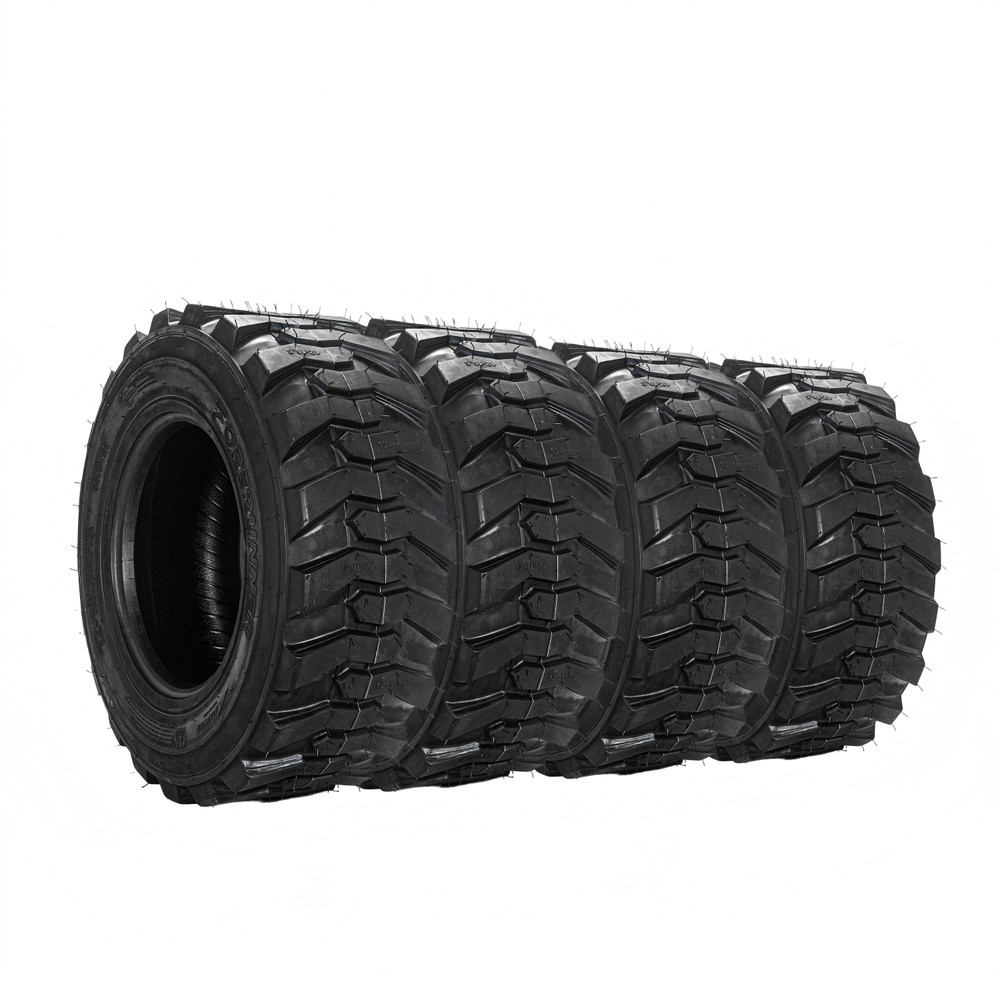 4X 12-16.5 Skid Steer Backhoe Loader Tires 12×16.5 Heavy Duty 12 16.5 for Bobcat