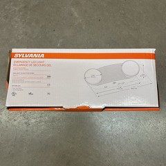 LED Sylvania 60764 Emergency LED Light Dual Head White 6000K 120–277V New In Box