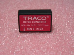 TRACO POWER TEN 3-2422 DC/DC CONVERTER 18-36V IN ±12V / ±125mA OUT “US SELLER”