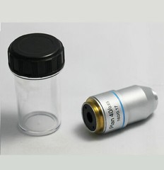 Microscope Objective Lens PLAN DIN 4X 10X 20X 40X 60X 100X RMS Thread CNSCOPE