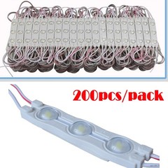 200PCS Waterproof LED Module 0.72W White light SMD 2835 DC12V Sign Light