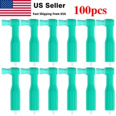 100pcs Dental Disposable Prophy Angles Soft Cup Latex Free Right Angle 90° angle