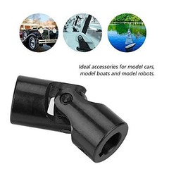 45 Steel Universal Joint Shaft Coupling Motor Connector 1/2 in 1 PCS