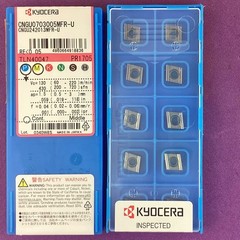 10pc KYOCERA CERATIP CNGU 0703005MFR-U Carbide Inserts PR1705🎯Machinist