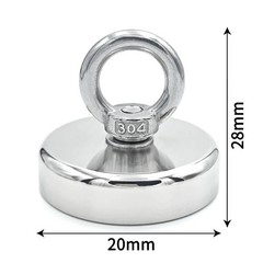 Super Strong Neodymium Fishing Magnets Heavy Duty imanes Magnet with Countersunk
