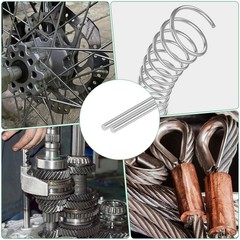 20 Pack 0.5x300mm 304 Stainless Steel Solid Round Rod Metal 0.02×11.81 Inch