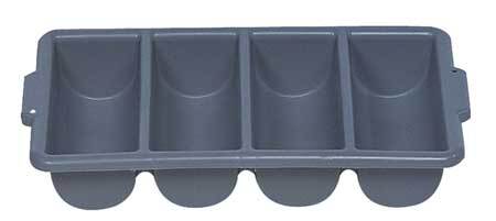 Rubbermaid Commercial Fg336200gray Cutlery Bin, 4 Compartment