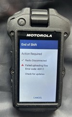 Motorola Si500 Body-Worn Camera | Powers On