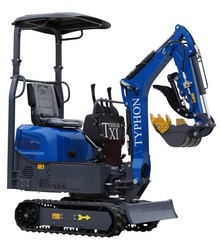 13 Attachments Bundle TERROR XI Mini Excavator Digger 13.5hp Gas B&S EPA Engine