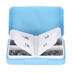 50Sets Dental Orthodontic 1st Molar Roth.022 Buccal Tube Non-Conv Bondable