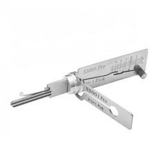 for Lishi Yale Picks Picking Ss001 2 In1 Locksmith Tools Master Key Decoder Mich