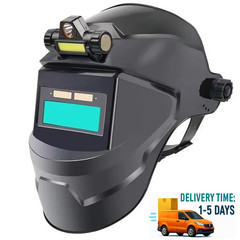 New Welding Helmet Solar Powered Auto Darkening – Large View, True Colors