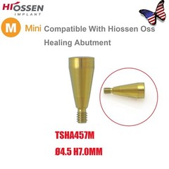 US Dental Mini Healing Abutment Cap & Cover Screw Fits Osstem Hiossen Implant