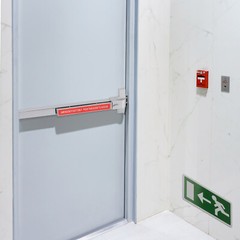 Heavy Duty Door Push Bar Panic Exit Lock Device Hardware Latches Emergency Exit