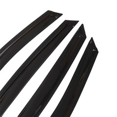 Window Visor Rain Guard Vent Shade 4pcs Kit for 2011-2015