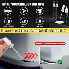 Car Touch Up Paint(Serenity White Pearl(W6H)) for Hyundai, Car Paint Scratch .