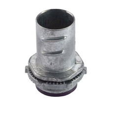 1/2 In. Flexible Metal Conduit (FMC) Screw-In Insulated Throat Connector (5-Pack