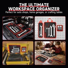 2 Magnetic Tool Mats & 1 Magnetic Parts Trays & 15 lb Telescoping Pickup Pen A++