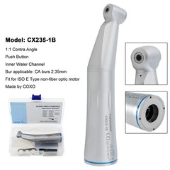 COXO Dental Contra Angle Low Speed Handpiece Fiber Optic Internal Water 1:1 NSK