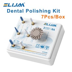 Dental RA Diamond Polishing Kit 7Pcs/Box ≥20% Diamond Content Autoclavable 135°C