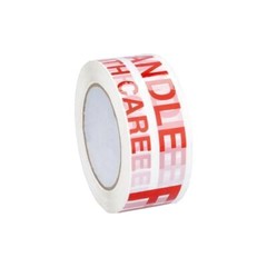 2 inch 6 Rolls Fragile Marking Packing Tape Shipping- 2.0 mil 330 feet 110 yards