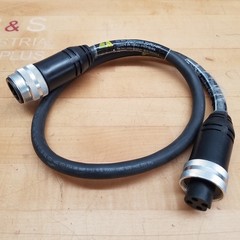 BradPower CC4030K17M010G SK Double Ended Cable, 4 Pole, 1 Meter, 1300640453