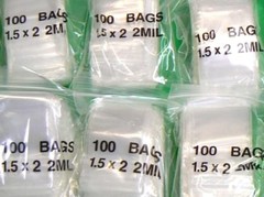 2000 Clear 2 Mil Bags 1.5×2 Poly Bag Mini 2Mil Reclosable Baggies 1-1/2″ x 2″