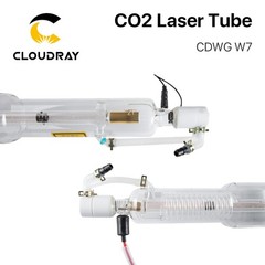 Cloudray 150W-180W CO2 Laser Tube for CO2 Cutting Machine W7 US Stock