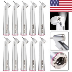 Dental 45 Degree LED Contra Angle Surgical Handpiece 1:4.2 Increasing High Speed