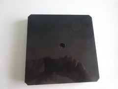 Plastic Natural Black HDPE Plastic Sheet 3/4″ x 5 15/16″ x 5 5/16″