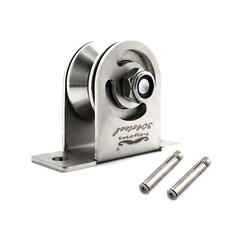 Heyous V/U Groove Track Sliding Gate Groove Roller Wheel Heavy Duty Pulley Wheel