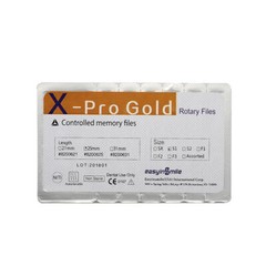 5Pks Dental Endodontic Files X-Pro Gold Taper Universal NITI Rotary Engine Files